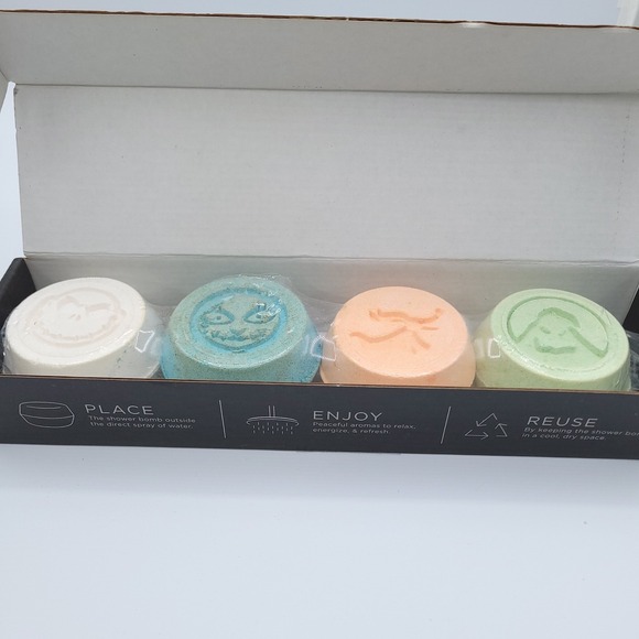 Basin Fresh Disney Nightmare Before Christmas Shower Bomb Collection 4 Pack New - Picture 6 of 10